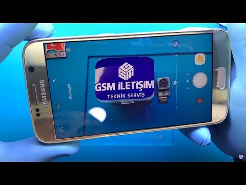 Видео: Samsung Galaxy S6 замена задней камеры