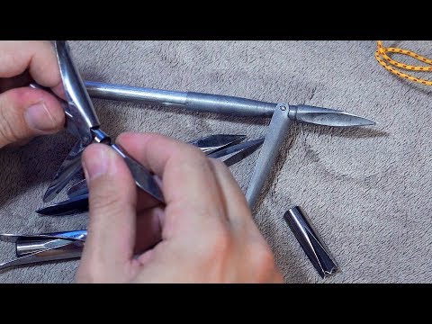 Видео: Трёхгранные наконечники для подводной охоты