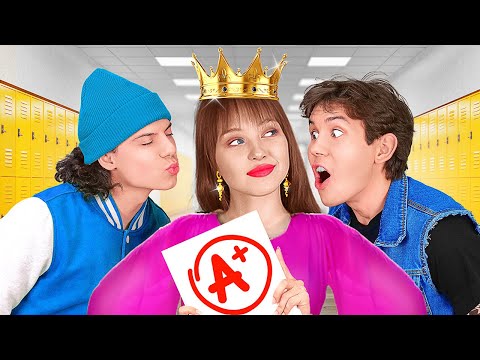 Видео: МЕНЯ УСЫНОВИЛ ДИРЕКТОР || Обычный Студент против Дочери Директора | Школьные Лайфхаки От 123 GO!