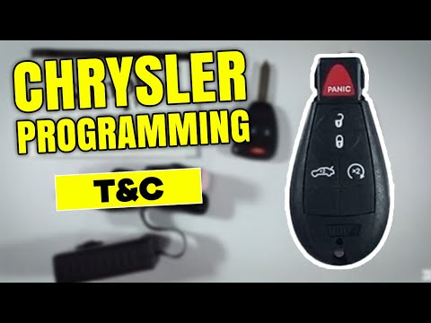 Видео: Как запрограммировать запасной брелок Chrysler! (Town & Country 2008–2016, 300 '08–10)