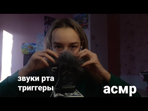 Видео: АСМР ЗВУКИ РТА + Триггеры / 8000 подписчиков на Канале