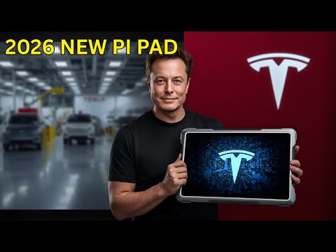Видео: Tesla Pi Pad 2026: Илон Маск раскрывает неожиданную цену и смелые планы производства