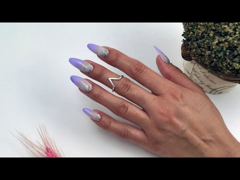 Видео: Наращивание на верхние формы от Nayada/ Аэрография