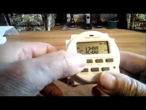 Видео: Sinotimer TM618N 2. Настройка и программирование таймера.