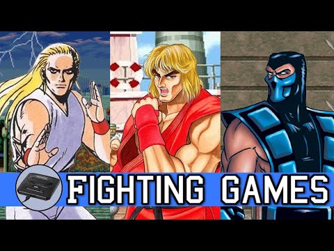 Видео: Mega Drive Genesis Файтинги