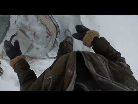 Видео: Глухозимье. Проверка капканов. Якутия 2025 год.