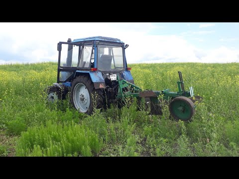Видео: мТз-82 плн-3.35 Вспашка паров.ответы на вопросы