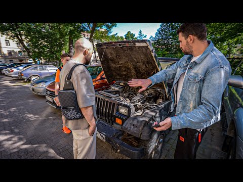 Видео: Wrangler забытый в центре Питера