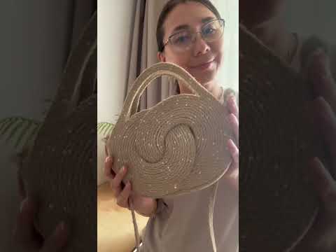 Видео: Мастер-класс сумки из джута бесконечность ♾️ 