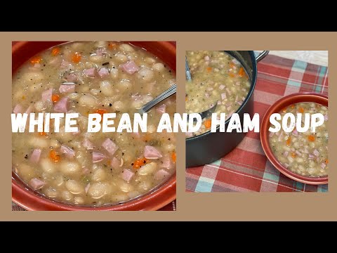 Видео: Суп из белой фасоли и ветчины
