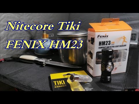 Видео: Nitecore TIKI и Fenix HM23 Обзор в палатке