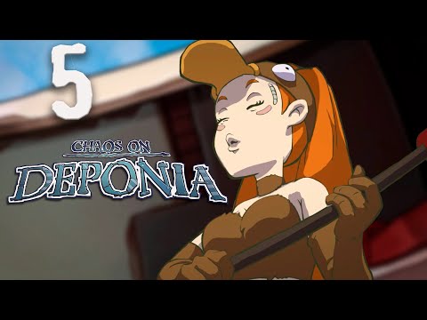 Видео: Бой против Утконоса - Chaos on Deponia - 5