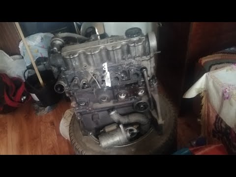 Видео: Двигатель от деу нексия в опель кадет Е