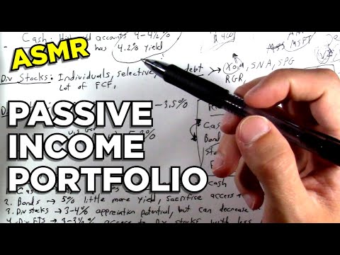 Видео: [ASMR] Создание инвестиционного портфеля с пассивным доходом: ASMR Finance Whispering