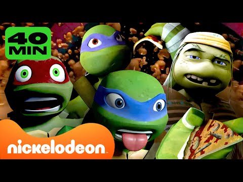 Видео: tmntЧерепашки-ниндзя | 40 минут самых грязных моментов из Teenage Mutant Ninja Turtles! 😷