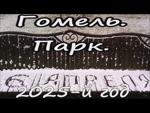 Видео: Гомель.  Парк.  6. 04. 2025