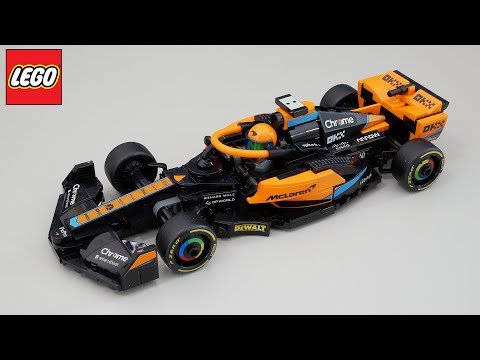 Видео: Обзор набора ЛЕГО SPEED CHAMPIONS 76919 McLaren F1 Car 2024