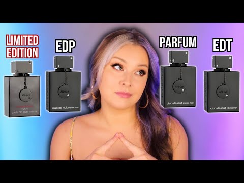 Видео: Сравнение ВСЕХ ВЕРСИЙ Club De Nuit Intense Man (LE, EDP, Parfum, EDT)