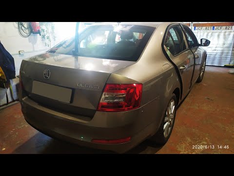 Видео: Skoda Octavia разборка дверей