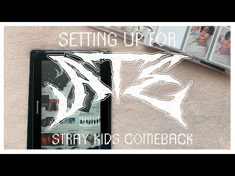 Видео: setting up my binder for 'ate' • подготовка биндера к камбэку stray kids 🥠