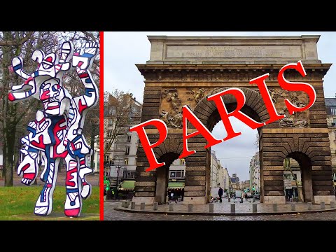 Видео: Париж - Канал Сен-Мартен - Сад Тюильри.