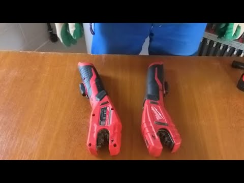 Видео: Труборезы Milwaukee для нержавейки и меди. M12 PC и C12 PC. Сравнение.