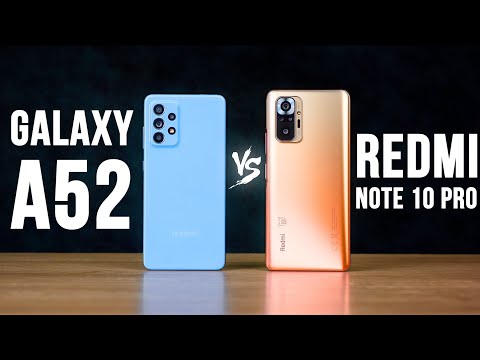 Видео: ГЛАВНАЯ ЗАРУБА 2021 🔥 Xiaomi Redmi Note 10 Pro vs Galaxy A52