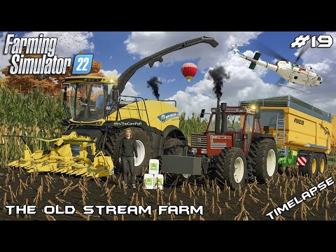 Видео: Заготовка кукурузного силоса с MrsTheCamPeR | The Old Stream Farm | Farming Simulator 22 | Эпизод 19