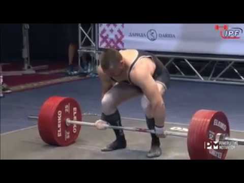 Видео: Нов Световен рекорд на мъртва тяга - Роберт Михайлов