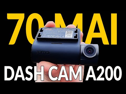 Видео: ⚡ Рабочая лошадка: 70MAI Dash Cam A200, недорогой видеорегистратор с WIFI и HDR