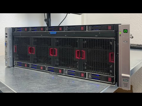 Видео: Обзор на HPE ProLiant DL580 Gen9