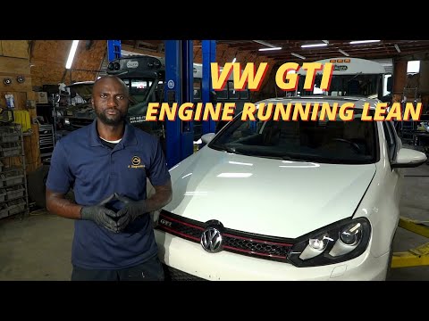 Видео: Volkswagen GTI Код P0171 Система слишком бедная, ряд 1. Диагностика и ремонт