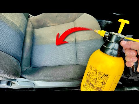 Видео: Как просто отмыть сидения авто? Полезные автохитрости для всех водителей