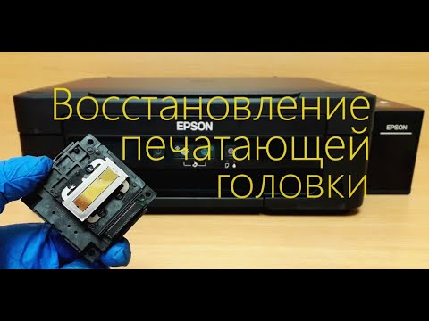 Видео: Ремонт печатающей головки Epson. Инструкция. Как снять и промыть. Восстановление струйного принтера.