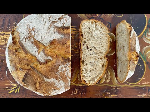 Видео: Пшенный хлеб на закваске