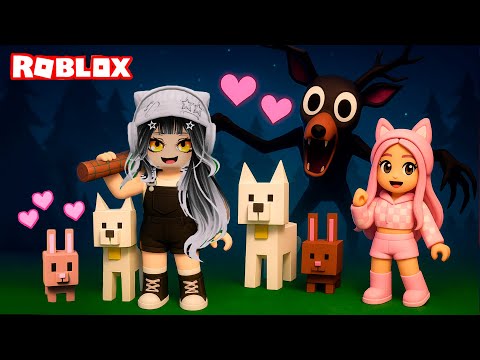 Видео: ПРИРУЧИЛА ПИТОМЦЕВ в 99 НОЧЕЙ в ЛЕСУ в РОБЛОКС с @DogGamer1 | 99 Nights in the Forest в Roblox