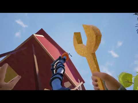 Видео: ОН СОВСЕМ СДУРЕЛ? ОГРОМНЫЕ СТЕНЫ! HELLO NEIGHBOR #4