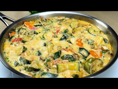 Видео: Простой рецепт с кабачками! Это настолько вкусно, что готовлю его постоянно🔝3 TOП рецепта! # 263