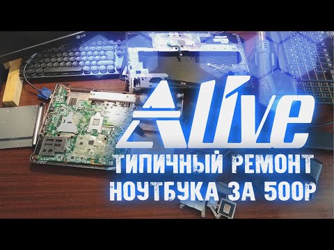 Видео: Типичный Ремонт Ноутбука за 500р - Alive #88