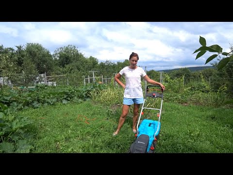 Видео: Косим теперь с удовольствием. Gardena Powermax 1400/34.