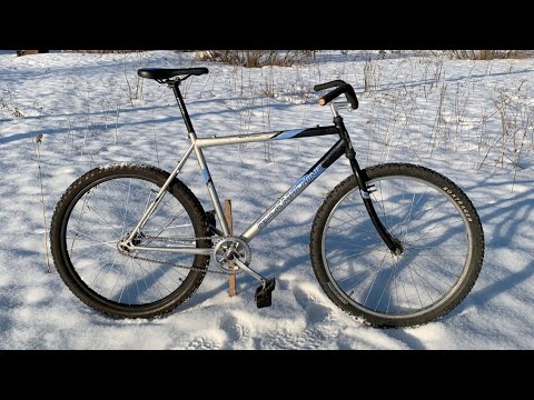 Видео: Зимнефикс на мтб раме за 20 баксов