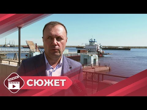 Видео: Паромная переправа по маршруту «Якутск - Нижний Бестях» открылась 24 мая