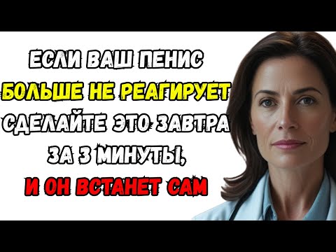Видео: Делайте это по 3 минуты каждое утро и увидите, как восстановится ваша мужская потенция.