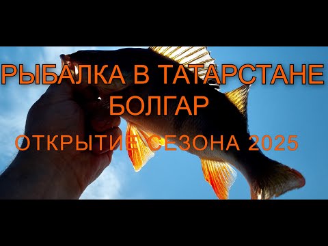 Видео: Рыбалка в Татарстане Болгар открытие сезона 2025 г