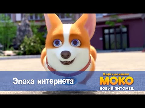 Видео: Корги по имени Моко. Новый питомец - Серия 30.Эпоха интернета - Премьера мультфильма