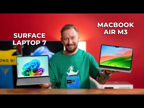 Видео: Что выбрать: Surface Laptop 7 или MacBook Air M3?