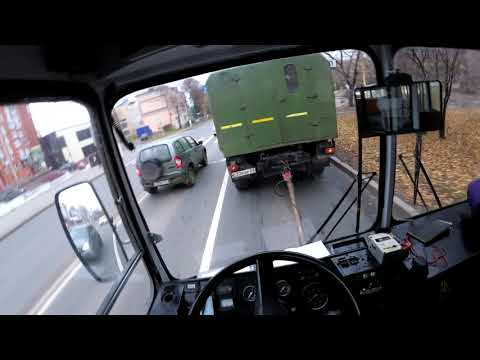 Видео: Буксировка троллейбуса.