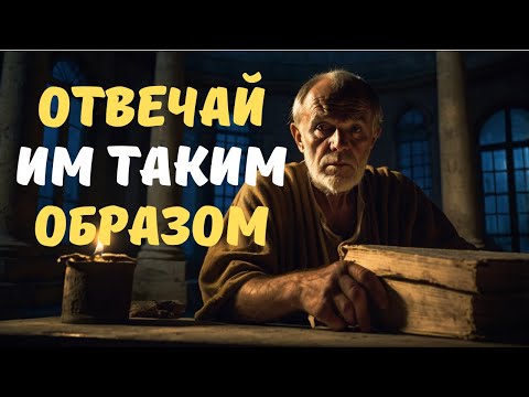 Видео: 8 умных ответов, которые заставят замолчать кого угодно | Стоицизм | Стоическая мудрость