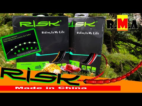 Видео: дешёвая альтернатива Jagwire-у Elite link KIT от RISK - велосипедные рубашки для троса из Китая 🚲