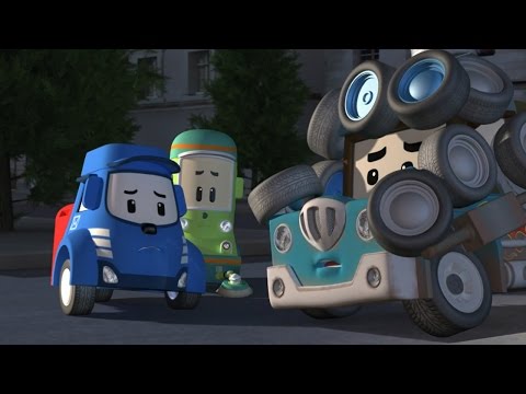 Видео: Робокар Поли - Приключение друзей - Доверяй друзьям (мультфильм 9 в Full HD)